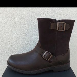 UGG WINTER WATERPROOF LEATHER BOOTS, US 10/ EUR 43